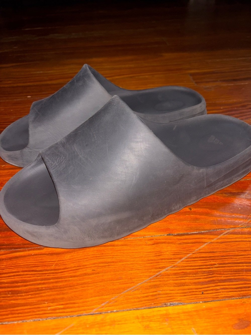 Onyx Yeezy Slides